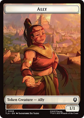 Ally (0008) // Soldier (0002) Double-Sided Token [Avatar: The Last Airbender Tokens] | Good Games Morley