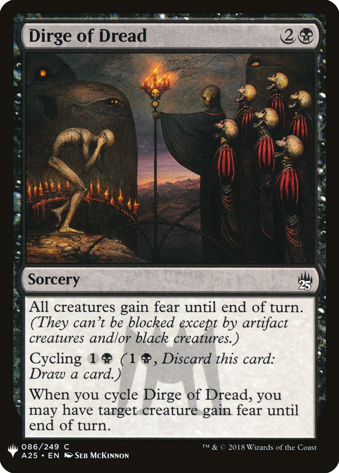 Dirge of Dread [Mystery Booster] | Good Games Morley