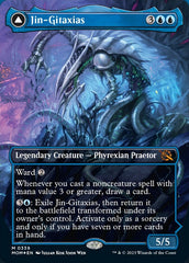 Jin-Gitaxias // The Great Synthesis (Borderless Alternate Art) [March of the Machine] | Good Games Morley