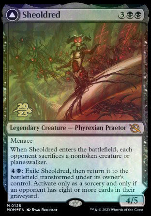 Sheoldred // The True Scriptures [March of the Machine Prerelease Promos] | Good Games Morley