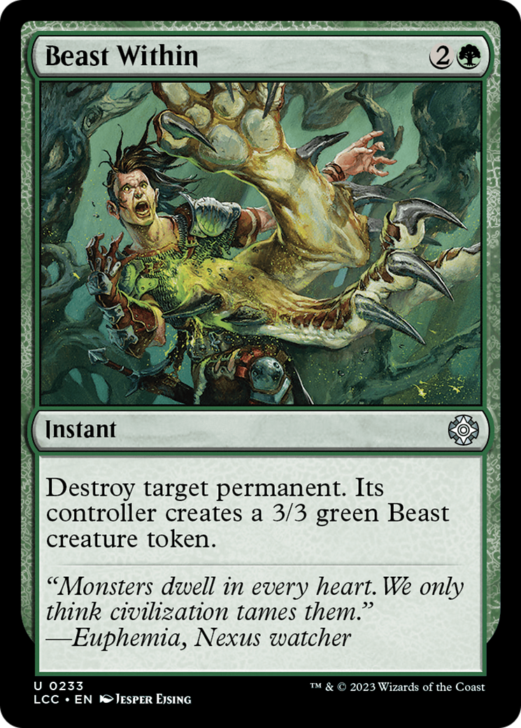 Beast Within [The Lost Caverns of Ixalan Commander] | Good Games Morley