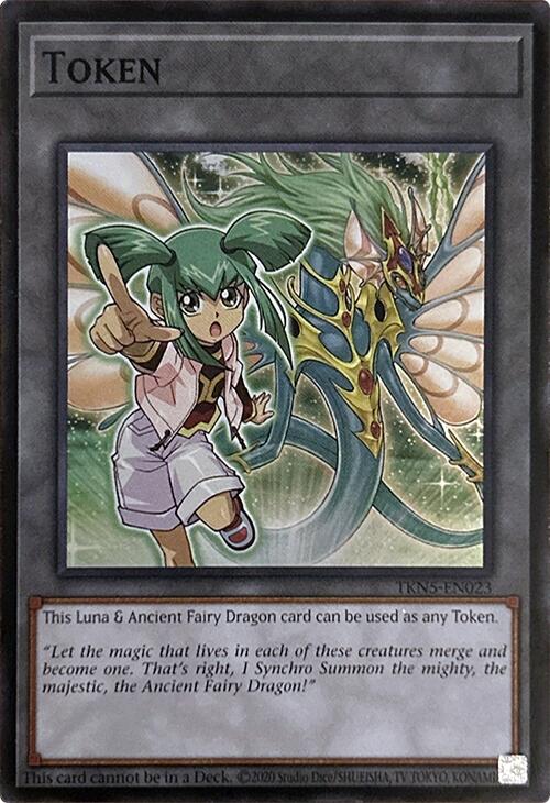 Token (Luna & Ancient Fairy Dragon) [TKN5-EN023] Super Rare | Good Games Morley
