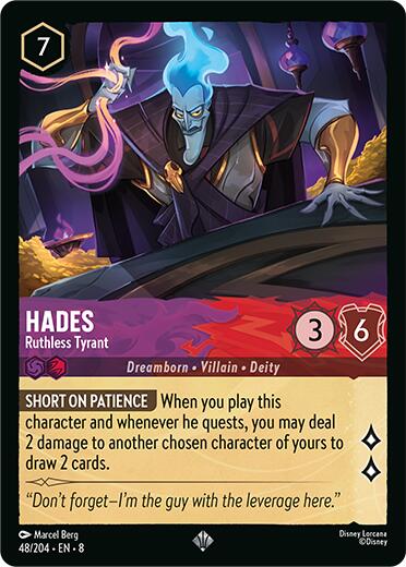 Hades - Ruthless Tyrant (48/204) [Reign of Jafar] | Good Games Morley