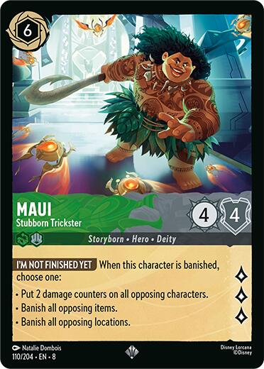 Maui - Stubborn Trickster (110/204) [Reign of Jafar] | Good Games Morley