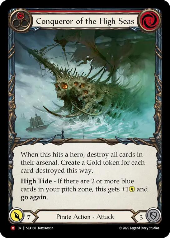 Conqueror of the High Seas (Regular) [SEA130] (High Seas) | Good Games Morley