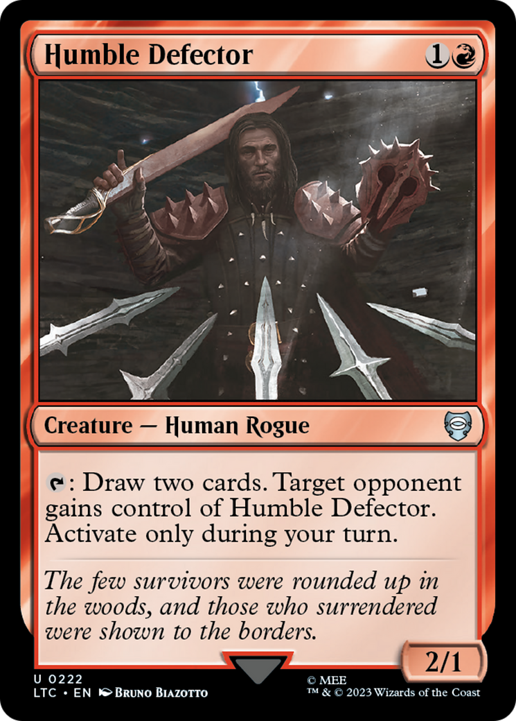 Humble Defector [The Lord of the Rings: Tales of Middle-Earth Commander] | Good Games Morley