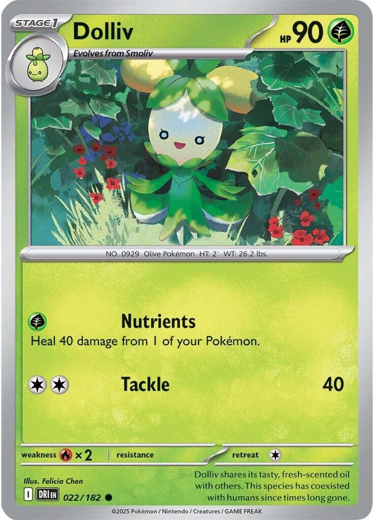 Dolliv (022/182) [Scarlet & Violet: Destined Rivals] | Good Games Morley
