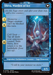 Jill, Shiva's Dominant // Shiva, Warden of Ice (Extended Art) [FINAL FANTASY] | Good Games Morley