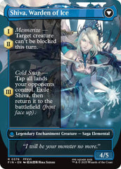 Jill, Shiva's Dominant // Shiva, Warden of Ice (Borderless) [FINAL FANTASY] | Good Games Morley