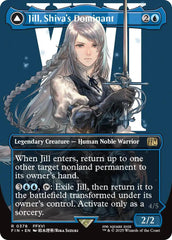 Jill, Shiva's Dominant // Shiva, Warden of Ice (Borderless) [FINAL FANTASY] | Good Games Morley