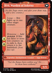 Clive, Ifrit's Dominant // Ifrit, Warden of Inferno (Extended Art) [FINAL FANTASY] | Good Games Morley