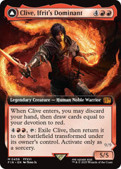 Clive, Ifrit's Dominant // Ifrit, Warden of Inferno (Extended Art) [FINAL FANTASY] | Good Games Morley