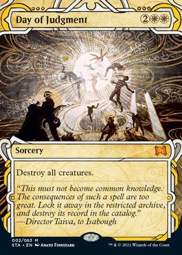 Day of Judgment (Foil Etched) [Strixhaven: School of Mages Mystical Archive] | Good Games Morley