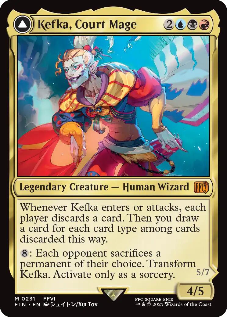 Kefka, Court Mage // Kefka, Ruler of Ruin [FINAL FANTASY] | Good Games Morley