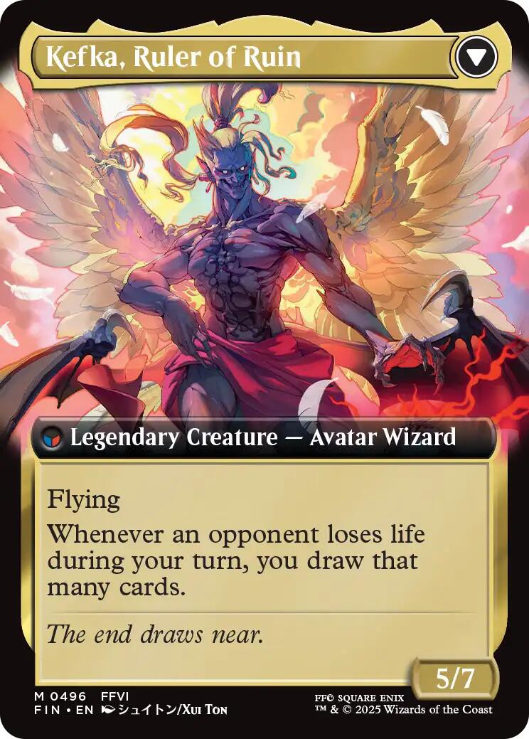 Kefka, Court Mage // Kefka, Ruler of Ruin (Extended Art) [FINAL FANTASY] | Good Games Morley
