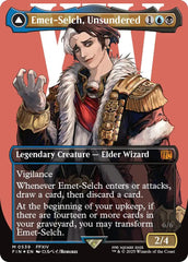 Emet-Selch, Unsundered // Hades, Sorcerer of Eld (Borderless) (Surge Foil) [FINAL FANTASY] | Good Games Morley