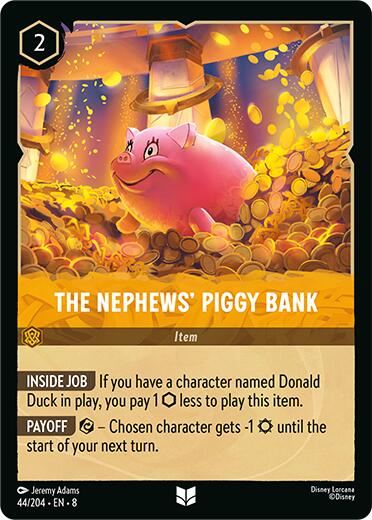 The Nephews' Piggy Bank (44/204) [Reign of Jafar] | Good Games Morley