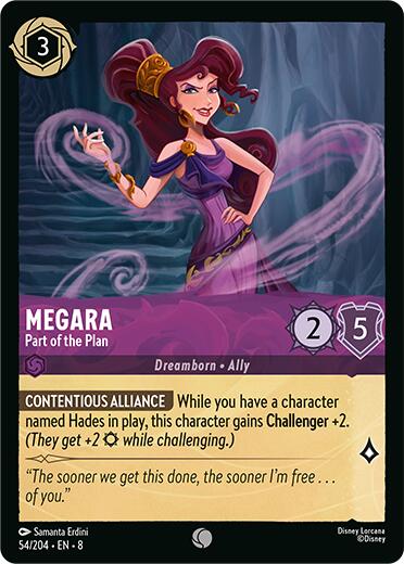 Megara - Part of the Plan (54/204) [Reign of Jafar] | Good Games Morley