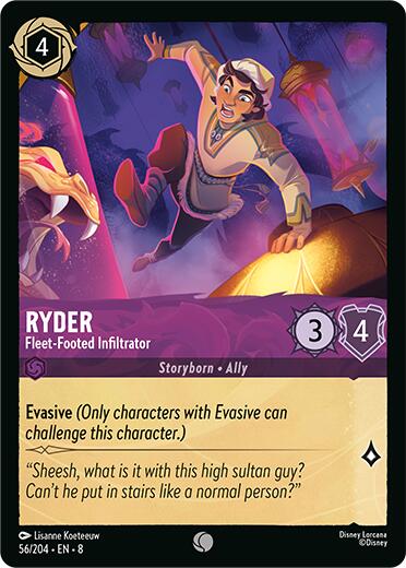 Ryder - Fleet-Footed Infiltrator (56/204) [Reign of Jafar] | Good Games Morley