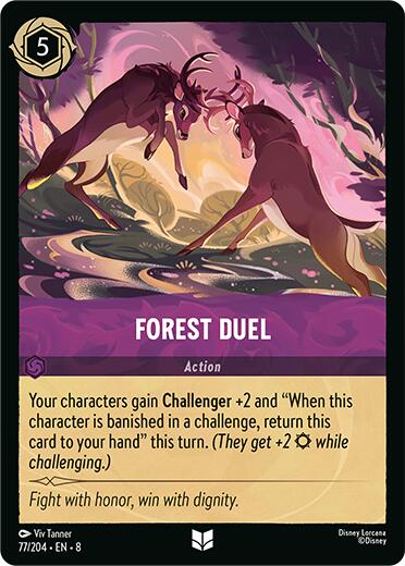 Forest Duel (77/204) [Reign of Jafar] | Good Games Morley