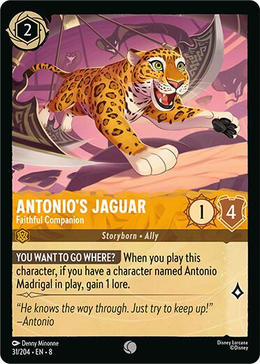 Antonio's Jaguar - Faithful Companion (31/204) [Reign of Jafar] | Good Games Morley