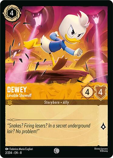 Dewey - Lovable Showoff (2/204) [Reign of Jafar] | Good Games Morley