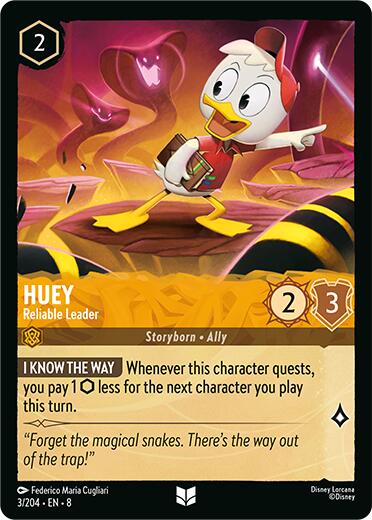Huey - Reliable Leader (3/204) [Reign of Jafar] | Good Games Morley