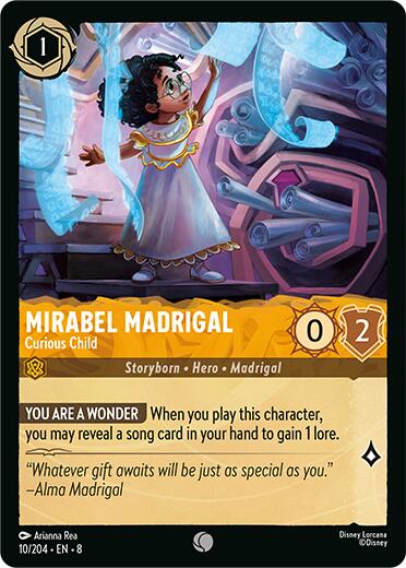 Mirabel Madrigal - Curious Child (10/204) [Reign of Jafar] | Good Games Morley