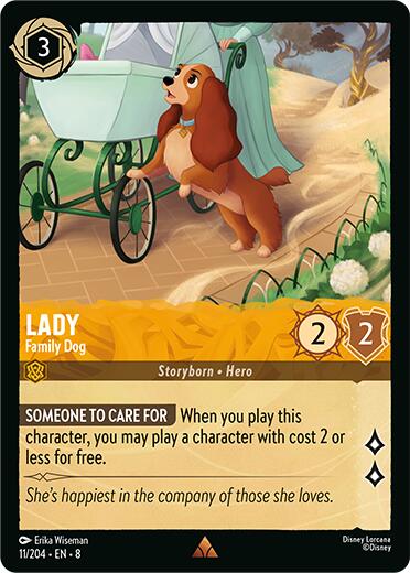 Lady - Family Dog (11/204) [Reign of Jafar] | Good Games Morley