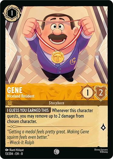 Gene - Niceland Resident (13/204) [Reign of Jafar] | Good Games Morley