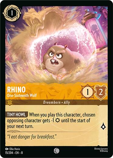 Rhino - One-Sixteenth Wolf (15/204) [Reign of Jafar] | Good Games Morley