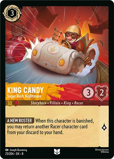 King Candy - Sugar Rush Nightmare (23/204) [Reign of Jafar] | Good Games Morley