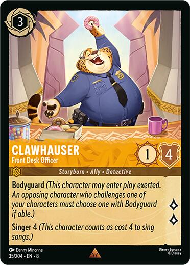 Clawhauser - Front Desk Officer (35/204) [Reign of Jafar] | Good Games Morley