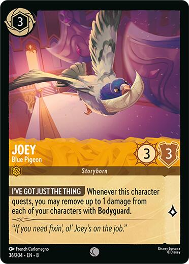 Joey - Blue Pigeon (36/204) [Reign of Jafar] | Good Games Morley