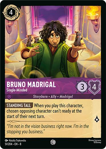 Bruno Madrigal - Single-Minded (51/204) [Reign of Jafar] | Good Games Morley