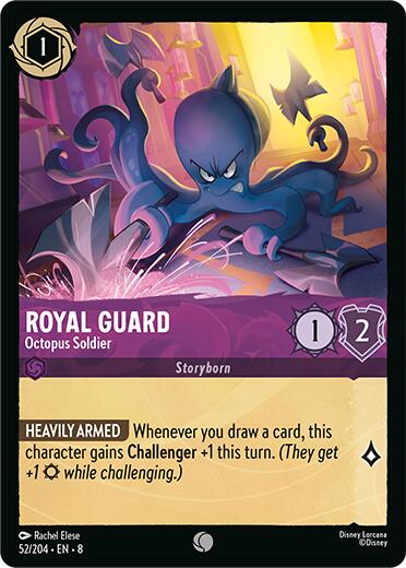 Royal Guard - Octopus Soldier (52/204) [Reign of Jafar] | Good Games Morley