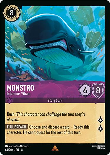 Monstro - Infamous Whale (64/204) [Reign of Jafar] | Good Games Morley