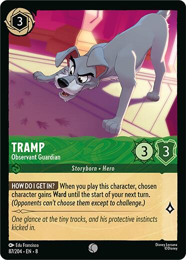 Tramp -Observant Guardian (87/204) [Reign of Jafar] | Good Games Morley