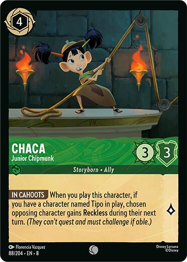 Chaca - Junior Chipmunk (88/204) [Reign of Jafar] | Good Games Morley