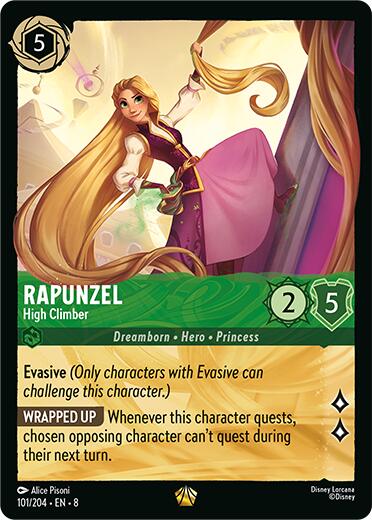 Rapunzel - High Climber (101/204) [Reign of Jafar] | Good Games Morley