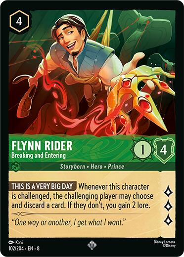 Flynn Rider - Breaking and Entering (102/204) [Reign of Jafar] | Good Games Morley
