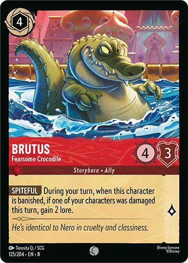 Brutus - Fearsome Crocodile (125/204) [Reign of Jafar] | Good Games Morley