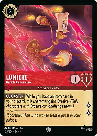 Lumiere - Nimble Candelabra (128/204) [Reign of Jafar] | Good Games Morley