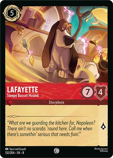 Lafayette - Sleepy Basset Hound (132/204) [Reign of Jafar] | Good Games Morley
