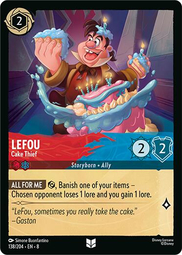 LeFou - Cake Thief (138/204) [Reign of Jafar] | Good Games Morley
