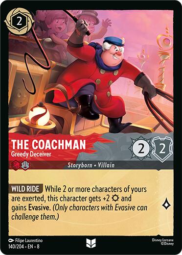 The Coachman - Greedy Deceiver (140/204) [Reign of Jafar] | Good Games Morley