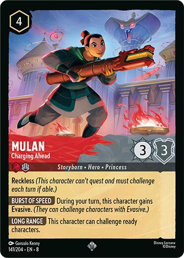 Mulan - Charging Ahead (141/204) [Reign of Jafar] | Good Games Morley