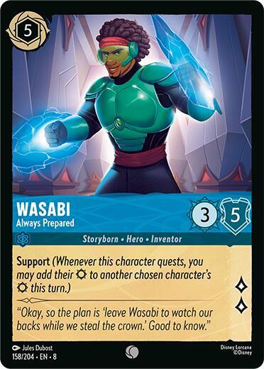Wasabi - Always Prepared (158/204) [Reign of Jafar] | Good Games Morley