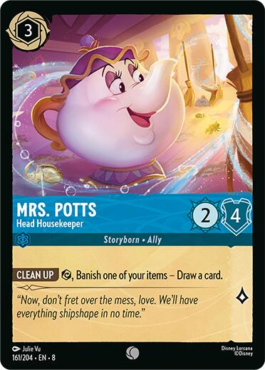 Mrs.Potts - Head Housekeeper (161/204) [Reign of Jafar] | Good Games Morley