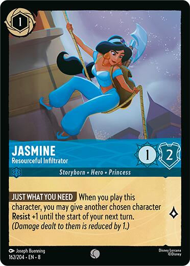 Jasmine - Resourceful Infiltrator (162/204) [Reign of Jafar] | Good Games Morley